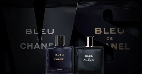 bleu de chanel parfum difference